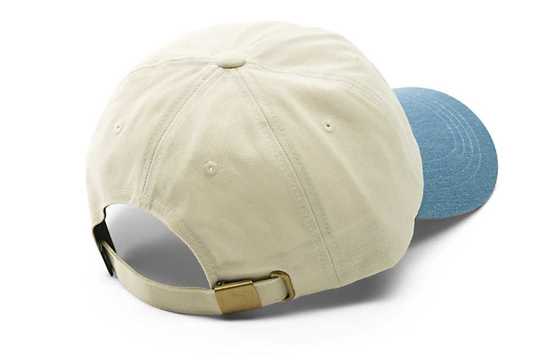 Vans Camburn Curved Bill Jockey Hat 'Beige Blue' VN0A7SD33KS