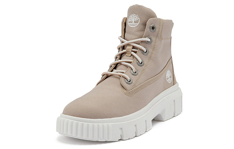 (WMNS) Timberland Greyfield Boot 'Light Beige Canvas' A2JGDW