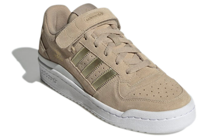 (WMNS) adidas Forum Low 'Beige Tone Matte Gold' H03206