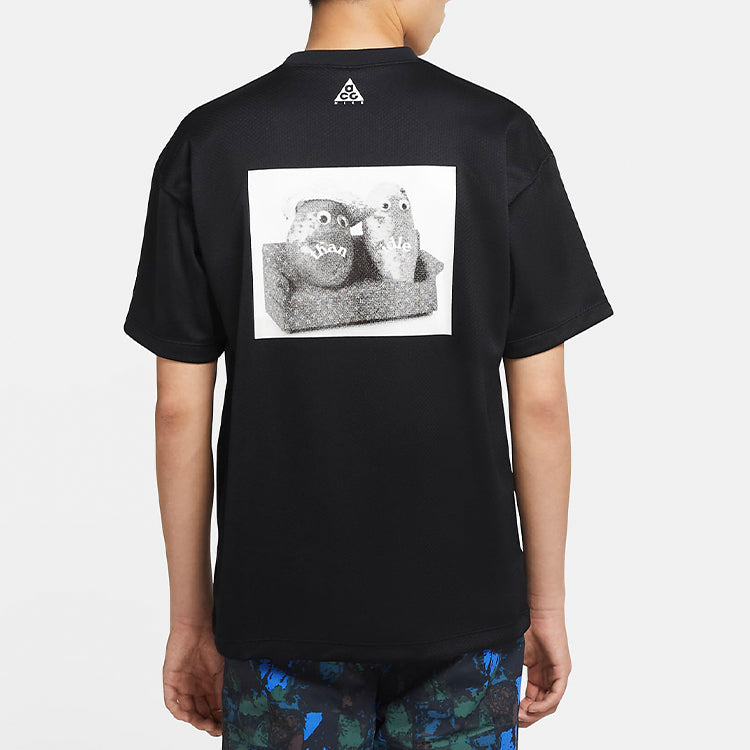 Nike ACG Casual Sports Short Sleeve Black CU0099-010