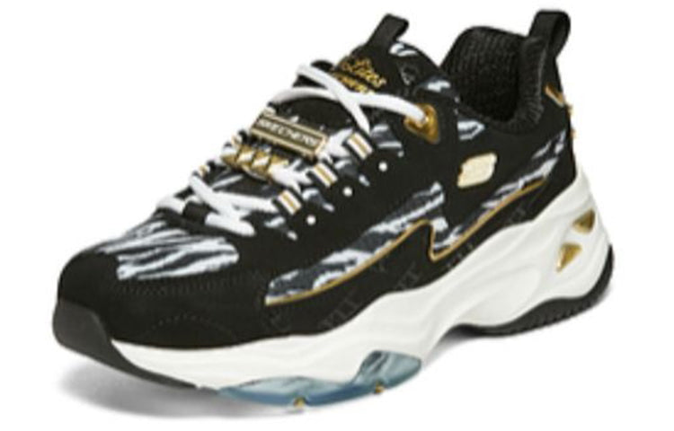 (WMNS) Skechers D'Lites 4.0 30 'Black White' 149632-BKW