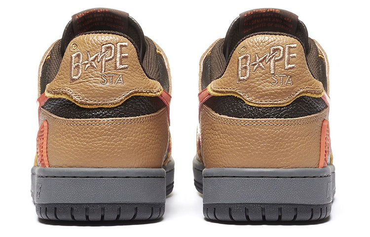 A BATHING APE Sk8 Sta Brown 1H80-191-021