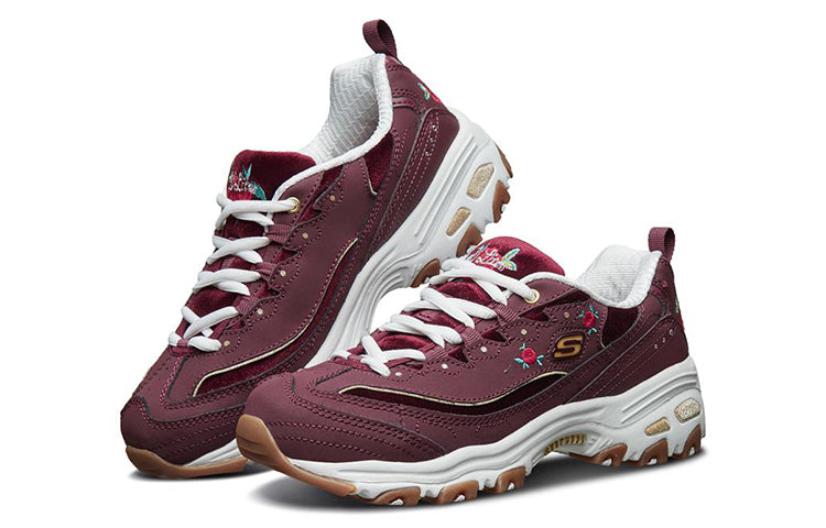 (WMNS) Skechers D'Lites 13084-BURG