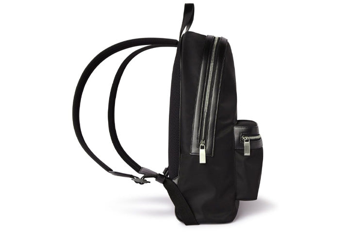Off-White Core Round Logo Print Backpack 'Black' OMNB105F23FAB0011000