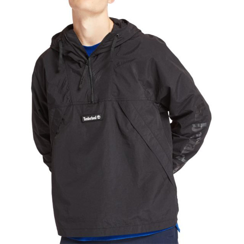 Men's Timberland Sleeve Logo Large Pocket Jacket Black A1Z8G001