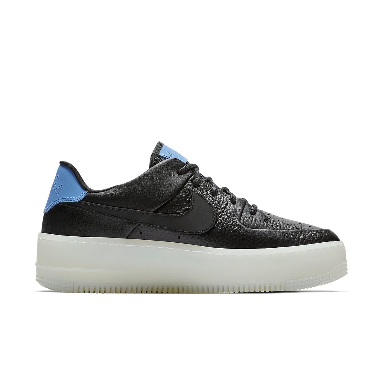 (WMNS) Nike Air Force 1 Sage Low LX 'Black White Blue' BV1976-001