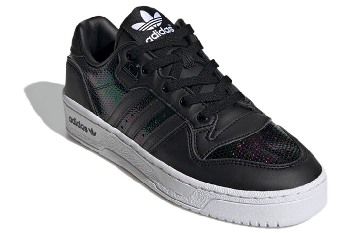 (WMNS) adidas Rivalry Low 'Black White' EF5542