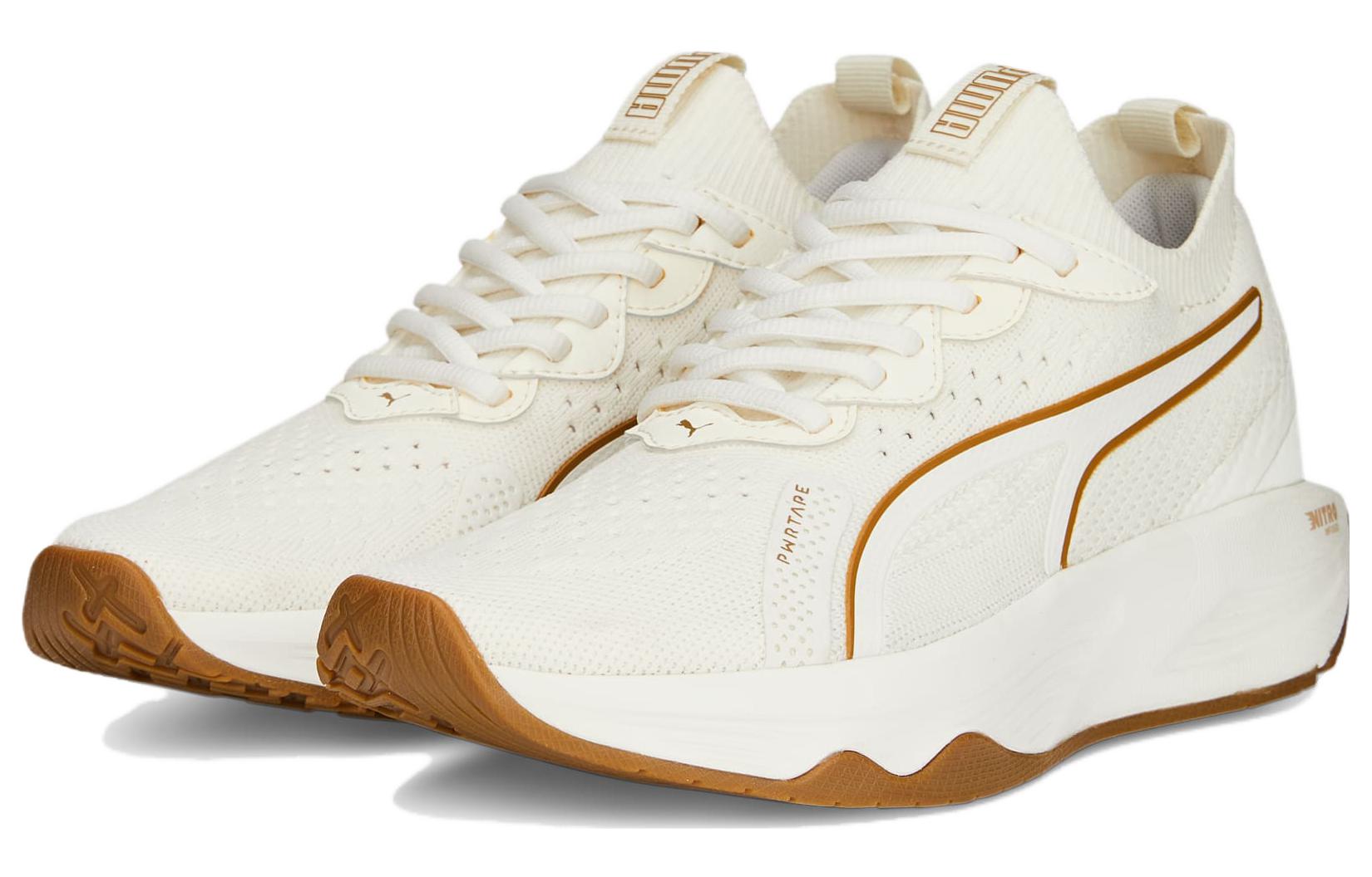 (WMNS) PUMA PWR XX Nitro Luxe 'Warm White Gold' 377892-02