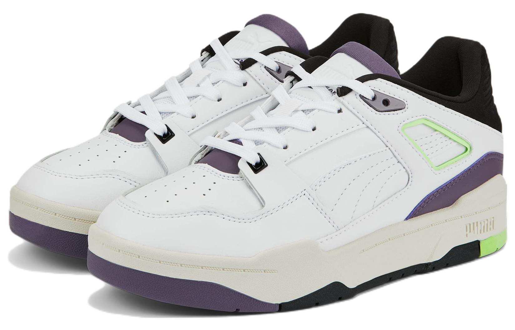 (WMNS) PUMA Slipstream 'White Purple Charcoal' 386270-02