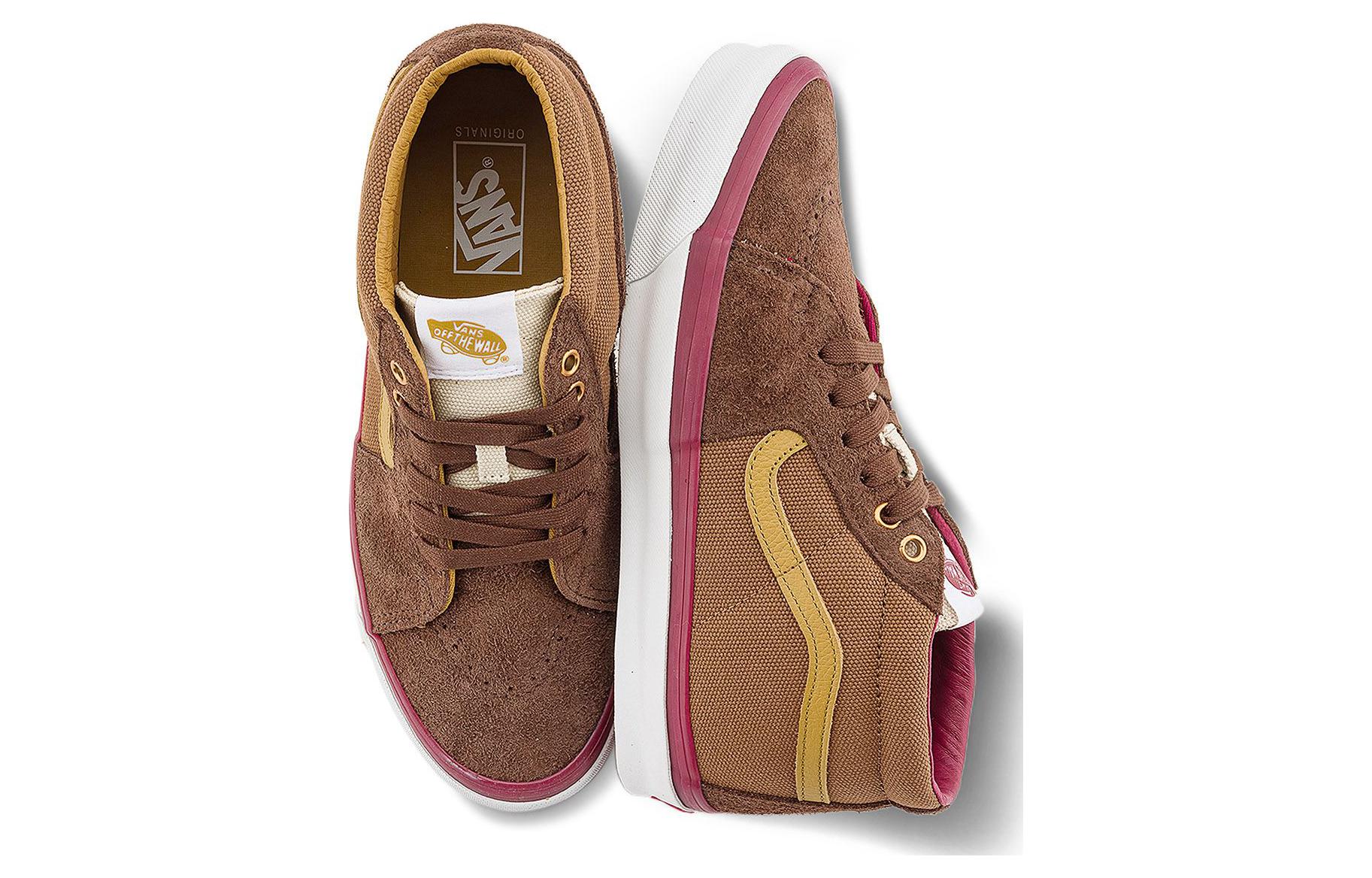 Vans SK8 Mid LX 'Peanut Butter Jelly Brown' VN0A4BVCBRO