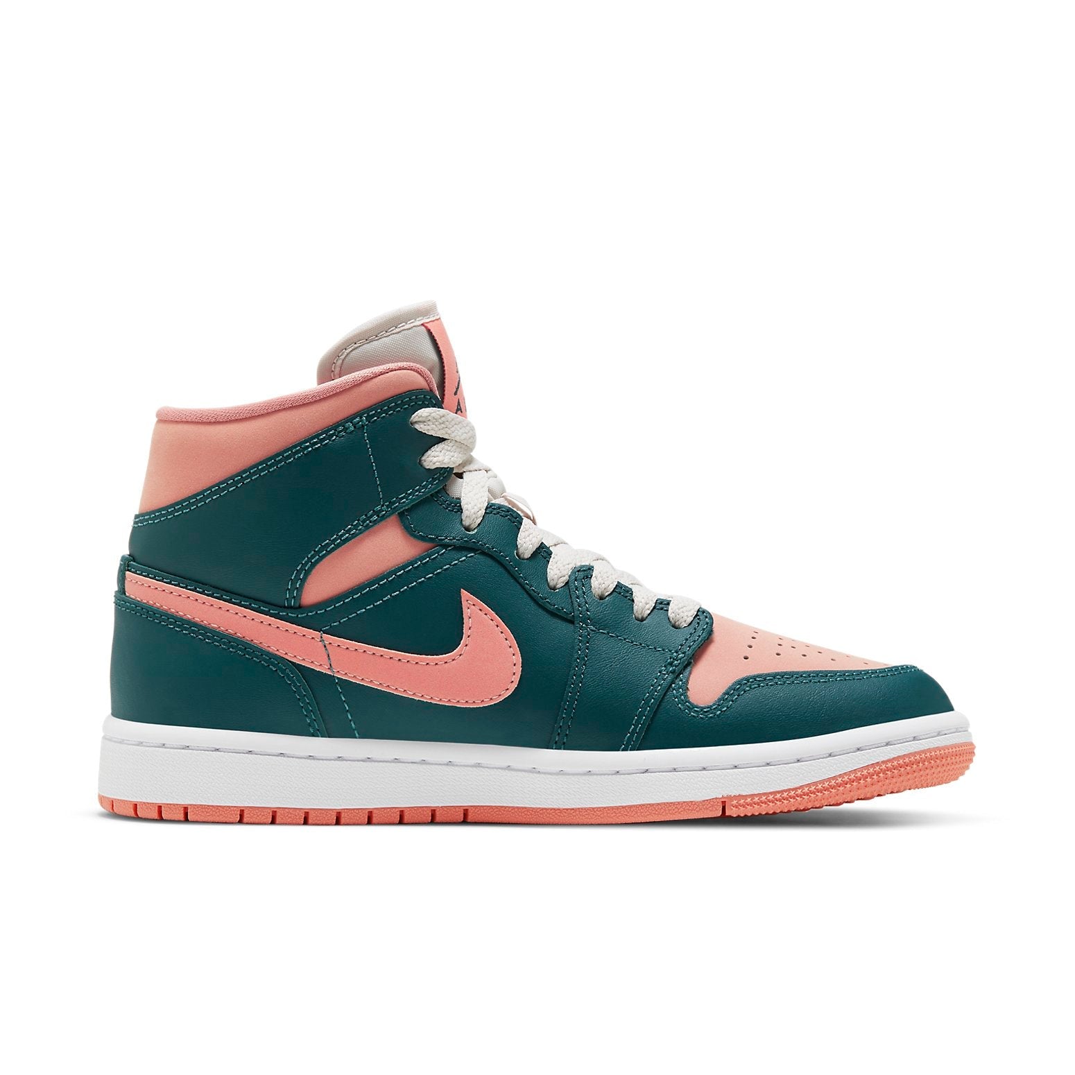 (WMNS) Air Jordan 1 Mid 'Dark Teal Green' BQ6472-308