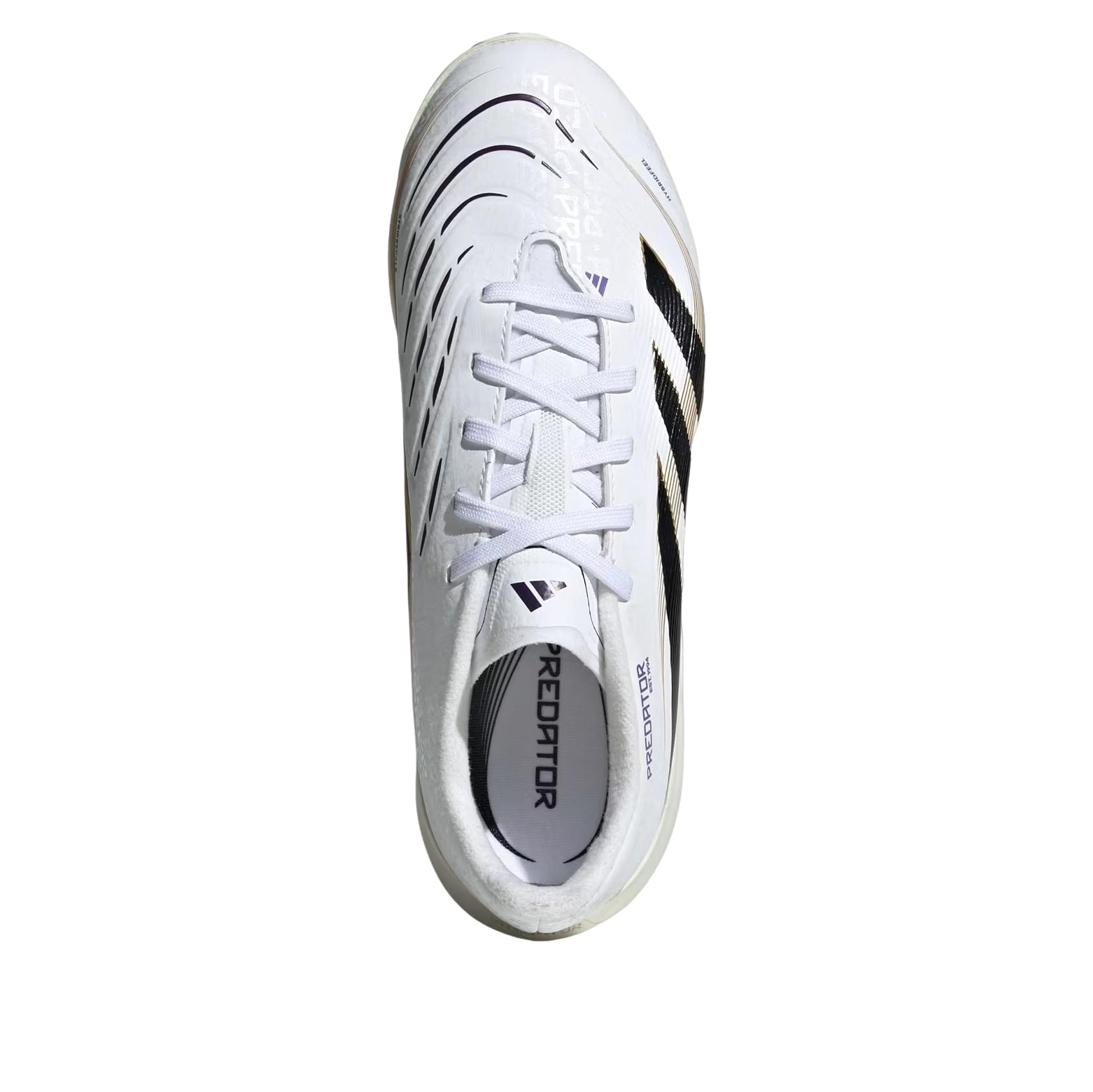 (GS) adidas Predator League TF 'Cloud White Core Black Gold Metallic' JI1152