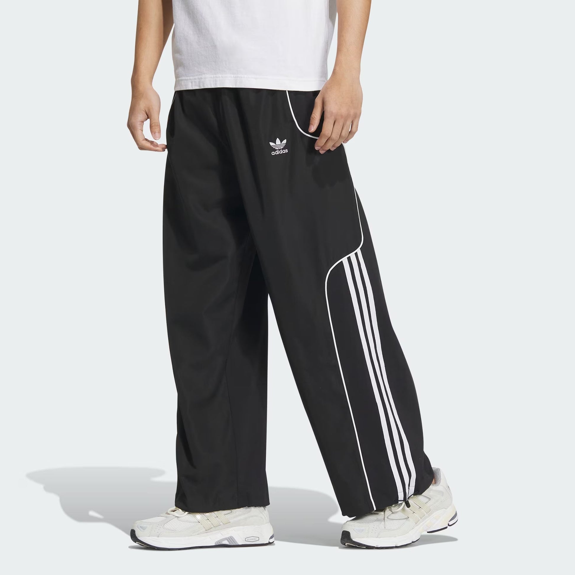 adidas Originals 3-Stripes Pants Asia Sizing 'Black' JE3478