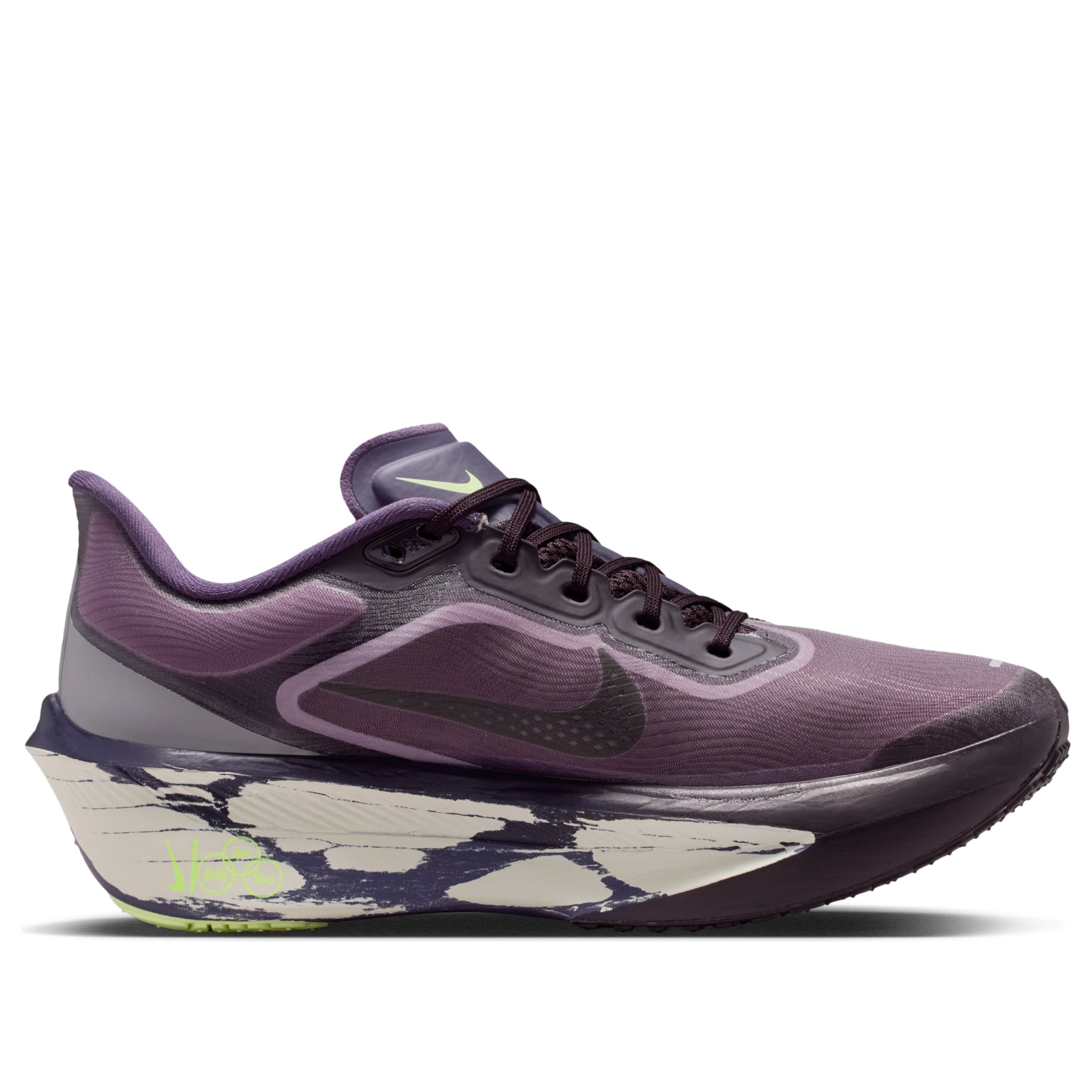 (WMNS) Nike Zoom Fly 6 'Burgundy Ash Barely Volt' IR7598-676
