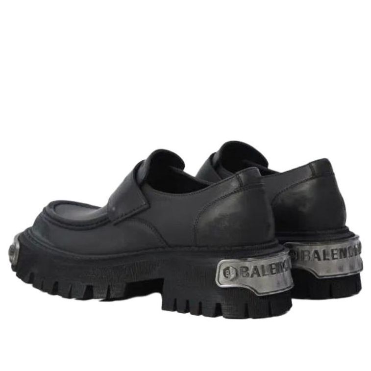 Balenciaga Tractor Loafer 'Black' 825735WBSA81010