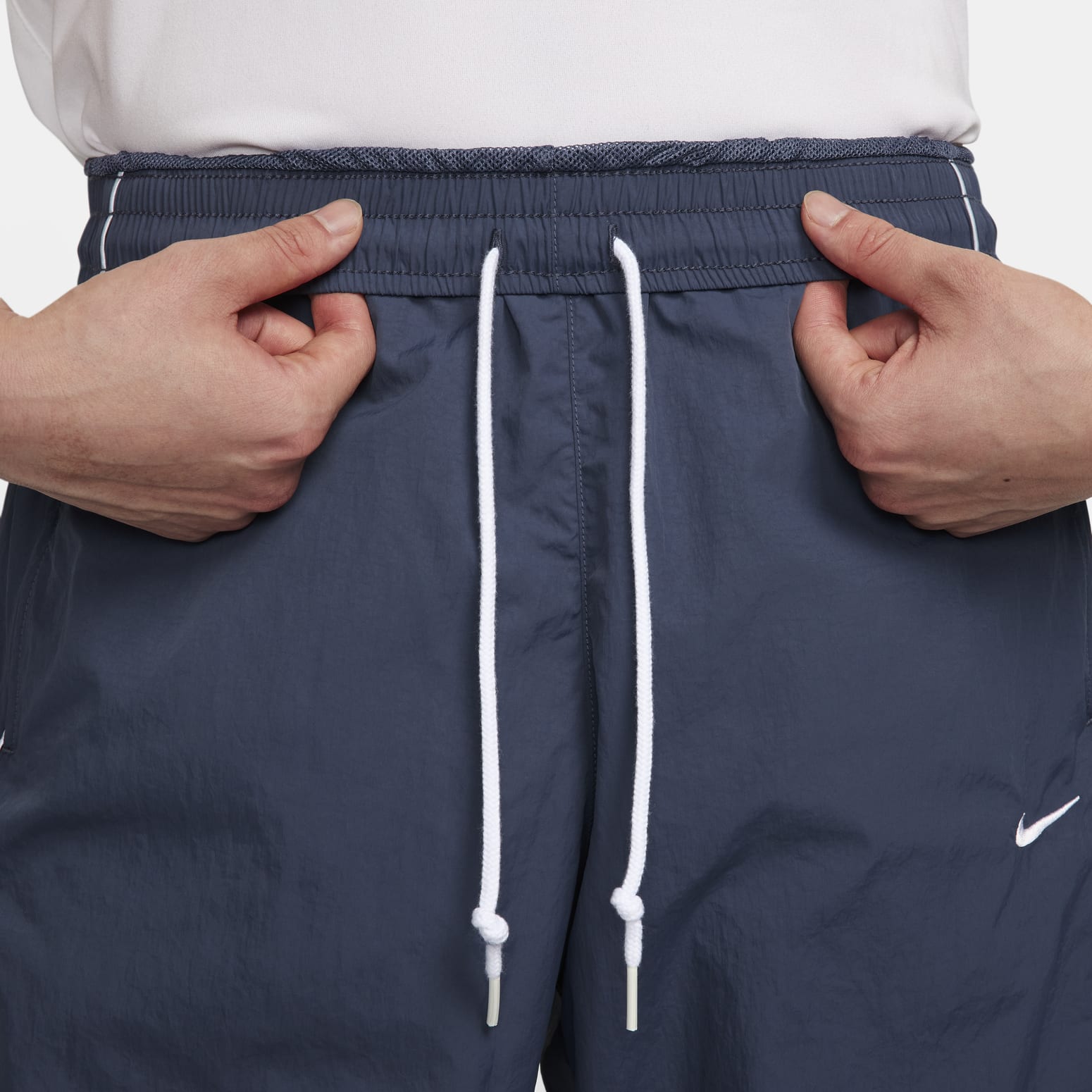 Nike Solo Swoosh Knit Zippered Pants Asia Sizing 'Thunder Blue' FB8621-437