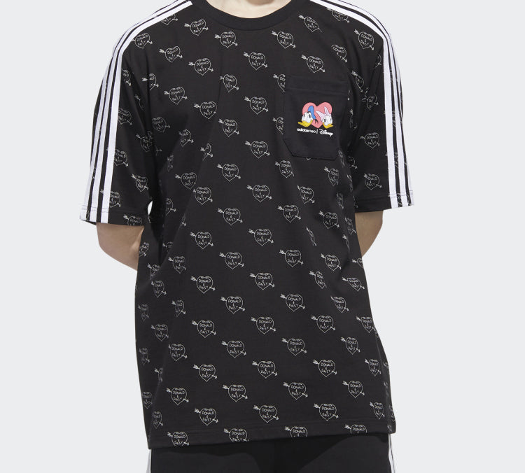 adidas neo Unisex U Dsny Cp Round-neck Black GJ5640