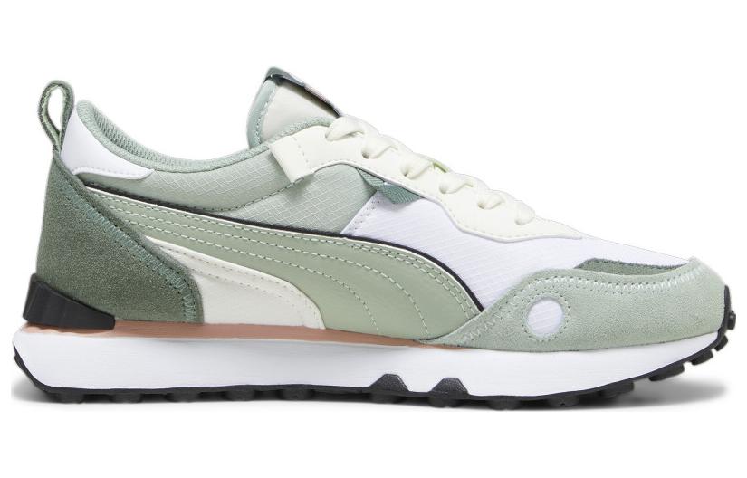 (WMNS) PUMA Future Rider FV Vintage Trainers 'Green White' 387672-30