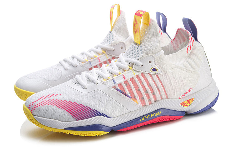 Li-Ning Dagger 4.0 'White Yellow Blue' AYAR011-1