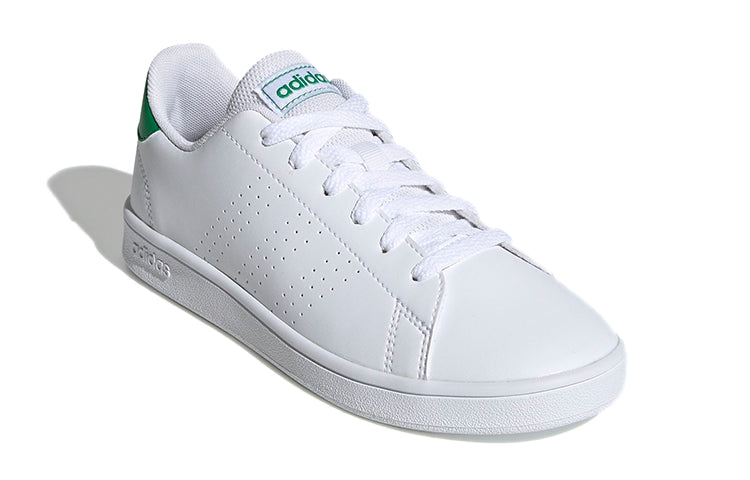 (GS) adidas Advantage J 'White Green' EF0213