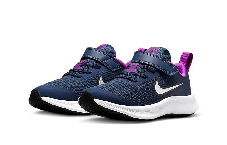 (PS) Nike Star Runner 3 'Midnight Navy Vivid Purple' DA2777-404