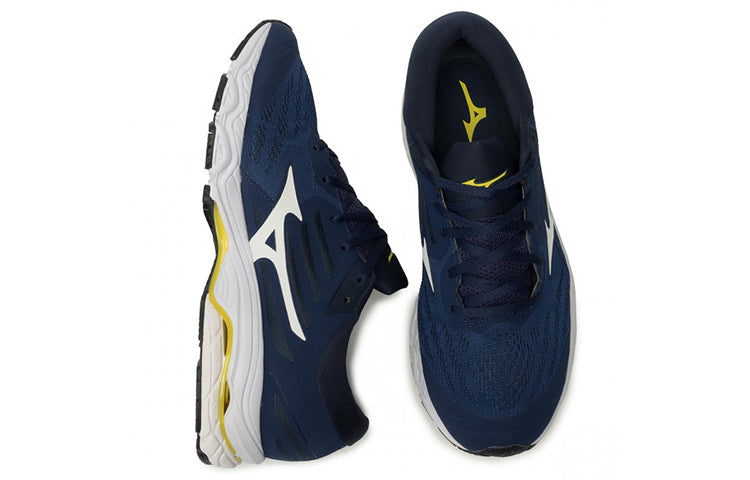 Mizuno Wave Stream 2 19FW 'Black White Yellow' J1GC191902