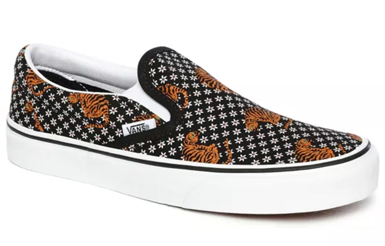Vans Classic Slip-On 'Black White Yellow' VN0A4U3819M
