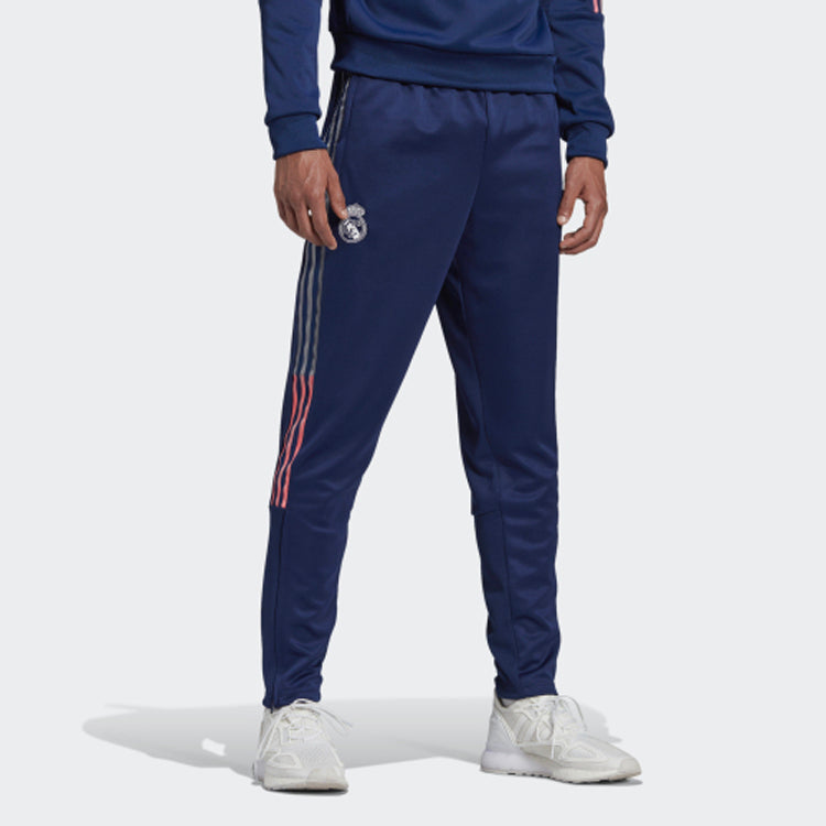 adidas Real Travel Pnt Real Madrid Soccer/Football Sports Long Pants Navy Blue FR3876
