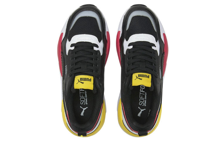 PUMA X-Ray 2 Square 'Black White Yellow' 373108-29