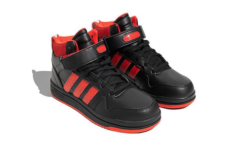 (PS) adidas Neo Postmove Mid Shoes 'Black Red' IE4245