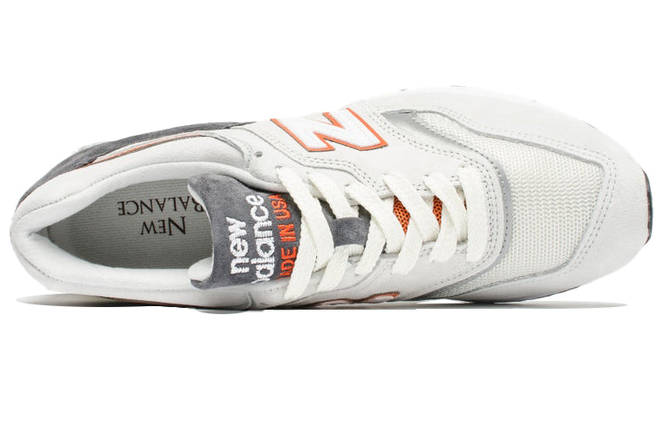 New Balance 997 Made In Usa 'White Grey Orange' M997CSEA