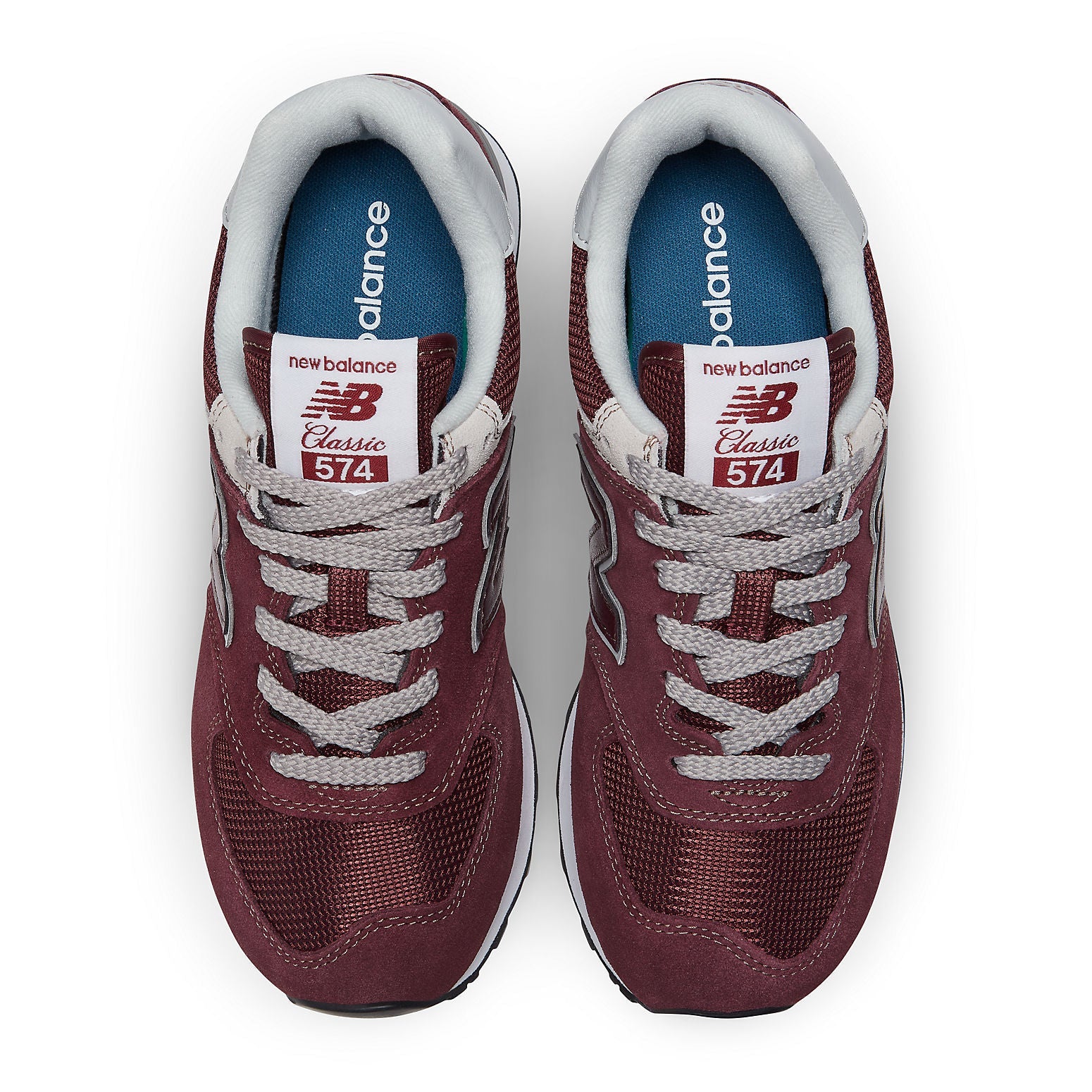 (WMNS) New Balance 574 'Burgundy White' WL574EVM