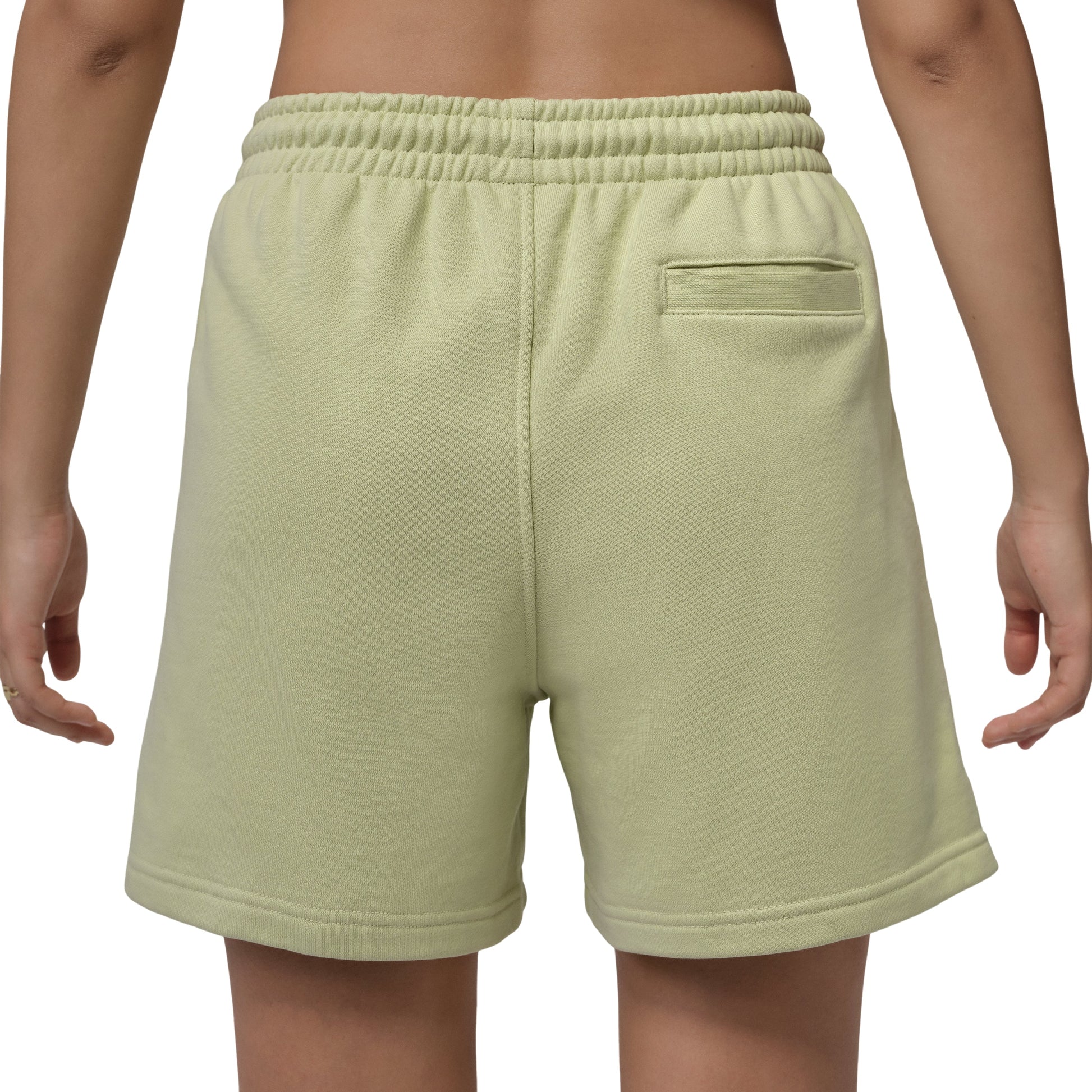 (WMNS) Jordan Flight Fleece shorts 'Olive Aura Lawn' IF1155-371