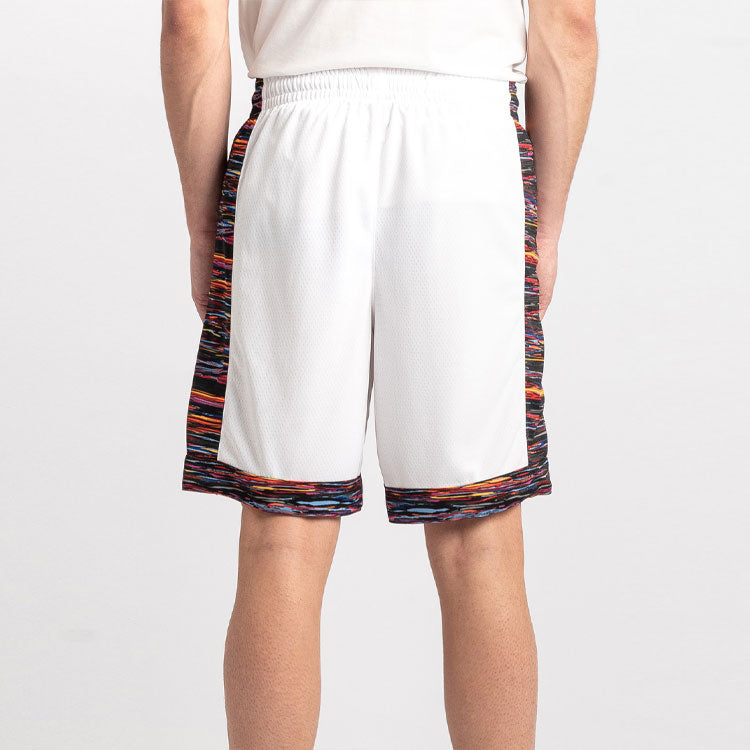 Nike NBA City Edition Swingman Brooklyn Nets Sports Splicing Basketball Shorts White BV5861-100