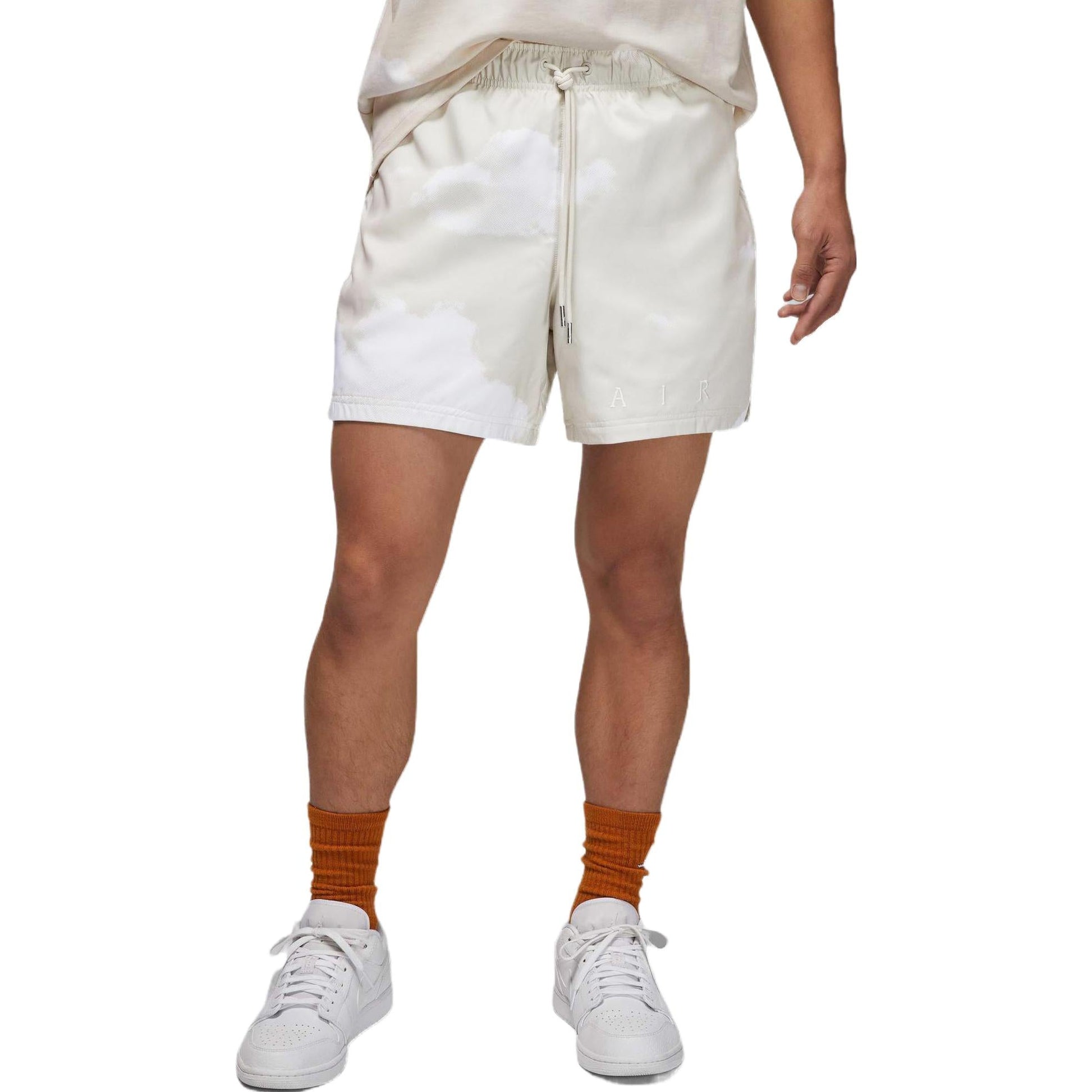 Air Jordan clouds Printing Casual Sports Shorts White DM1377-104