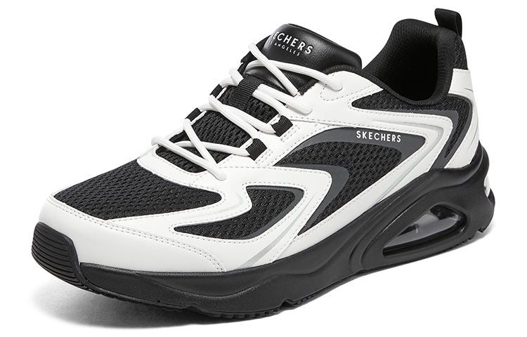Skechers Tres Uno-Street Fl-Air Sneaker 'White Black' 183079-BKW
