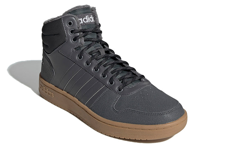 adidas Hoops 2.0 Mid 'Grey Black' EE7373