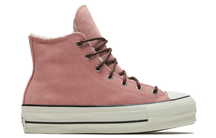 (WMNS) Converse Sherpa Chuck Taylor All Star Platform High Top 'Pink Blue' 566566C