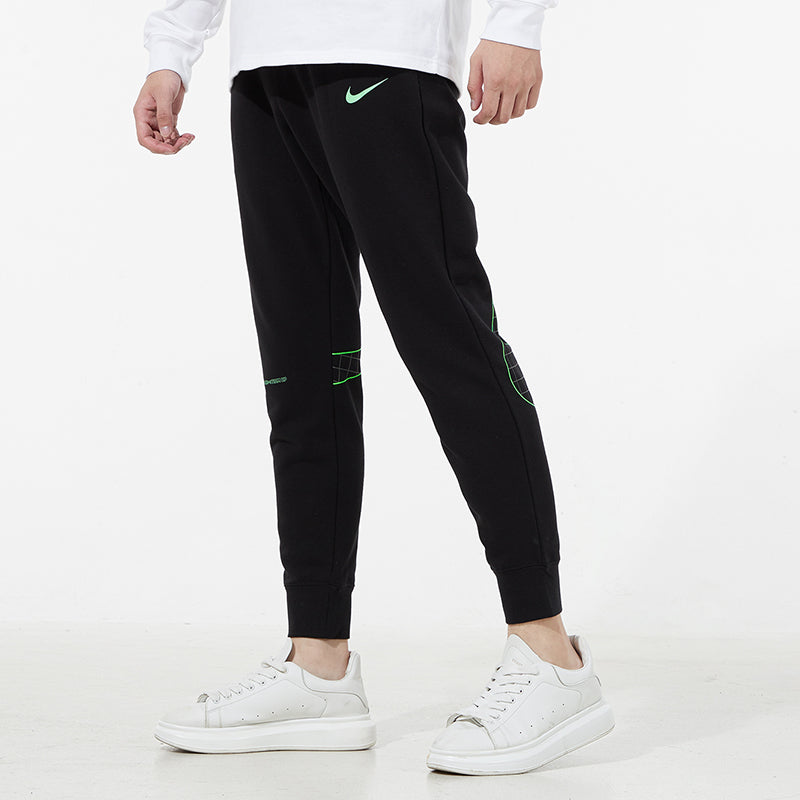 Men's Nike Back Logo Knit Black Sports Pants/Trousers/Joggers DO6947-010