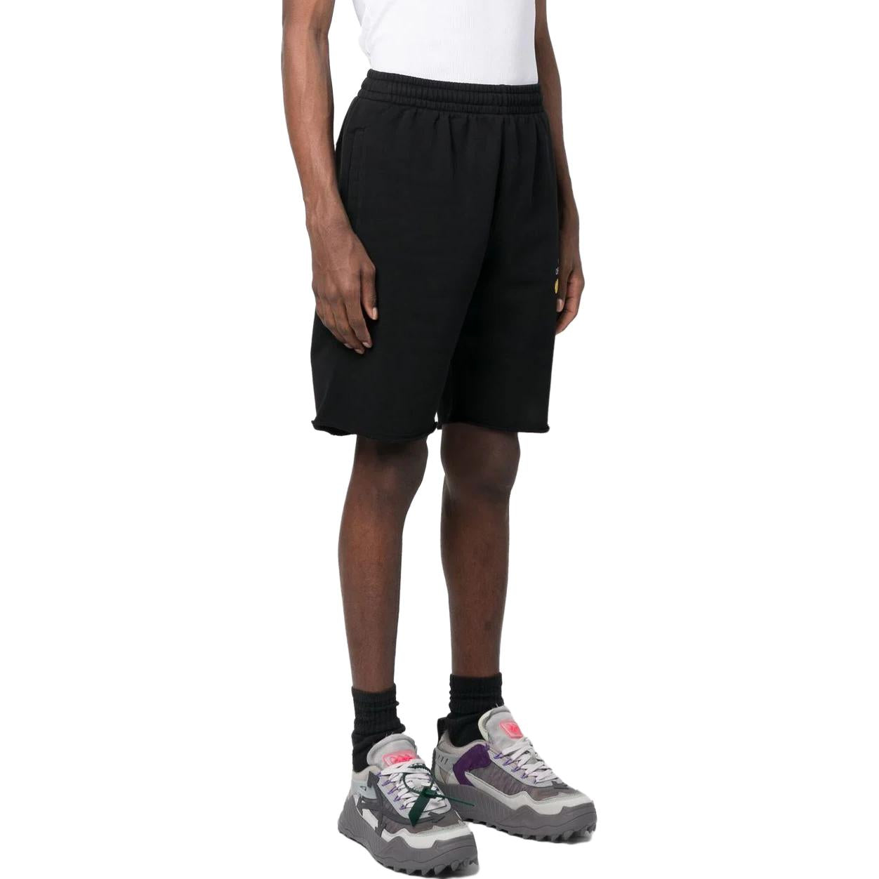 Off-White Brush Arrow Bermuda Shorts 'Black' OMCI006S23FLE0021084