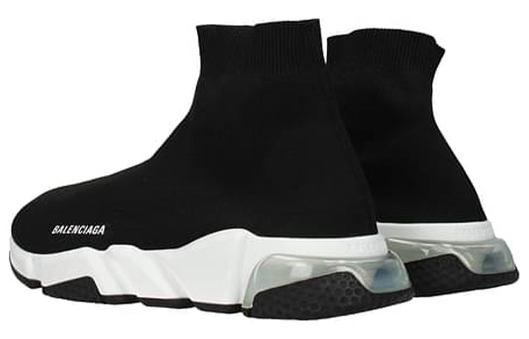 Balenciaga Speed Trainer 'Clear Sole - Black' 607544W05GG1010