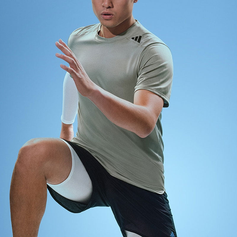 adidas Designed 4 Training Heat.Rdy Hiit T-shirt 'Silver Green' IB9091