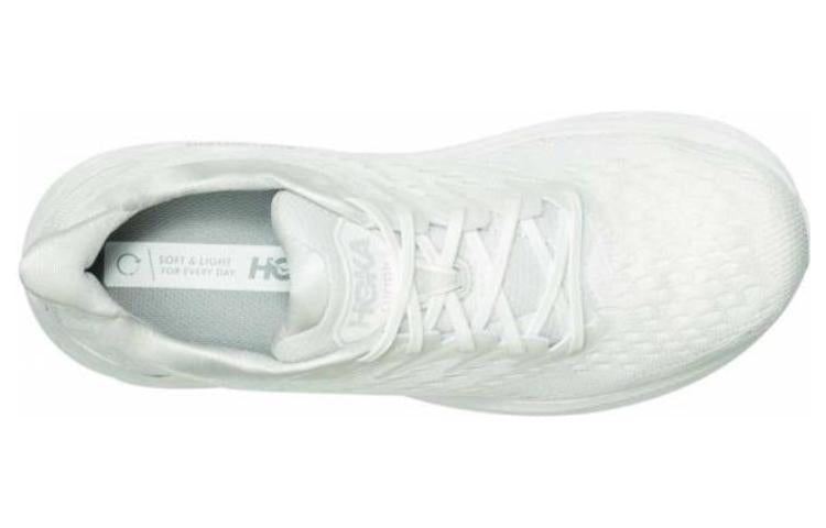 (WMNS) HOKA ONE ONE Clifton 8 Wide 'Triple White' 1121375-WWH
