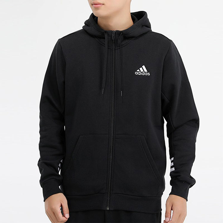 adidas Comfort Hooded Track Jacket Men Black GD5458