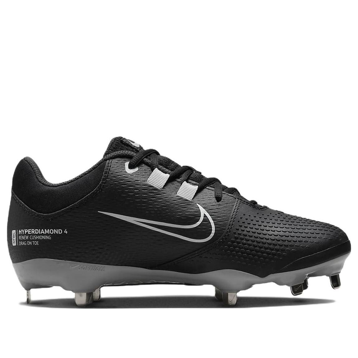 (WMNS) Nike Hyperdiamond 4 Pro 'Black Dark Smoke Grey' CZ5920-010
