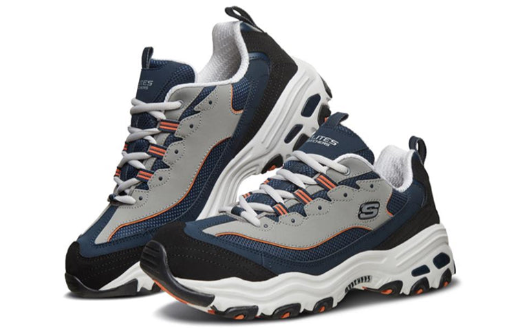 Skechers D'lites Running Shoes Blue/Black 52675-NVOR