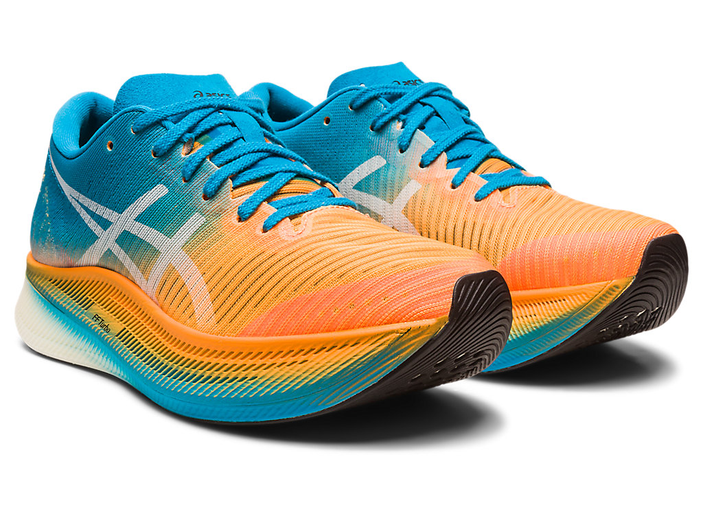 (WMNS) ASICS Metaspeed Sky 'Orange Pop Island Blue' 1012B069-810