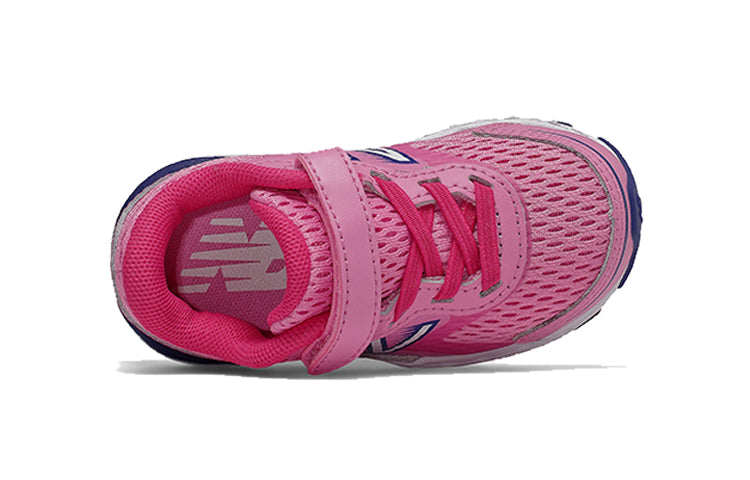 New Balance Bungee Lace 680v6 Pink Toddler IA680LP6