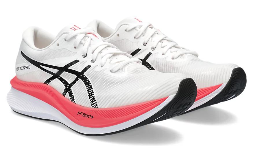 (WMNS) ASICS Magic Speed 3.0 'White Black Red' 1012B518-100
