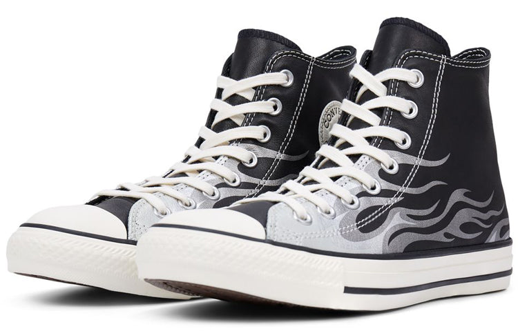 Converse Chuck Taylor All Star Metallic Flame High Top 'Black White' 165898C